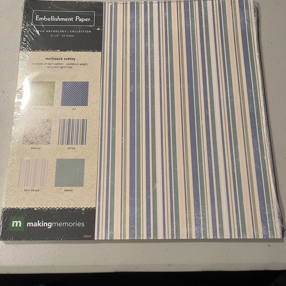 Making Memories Embellishment Paper Pack